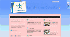 Desktop Screenshot of lardairmaceleste.org.br